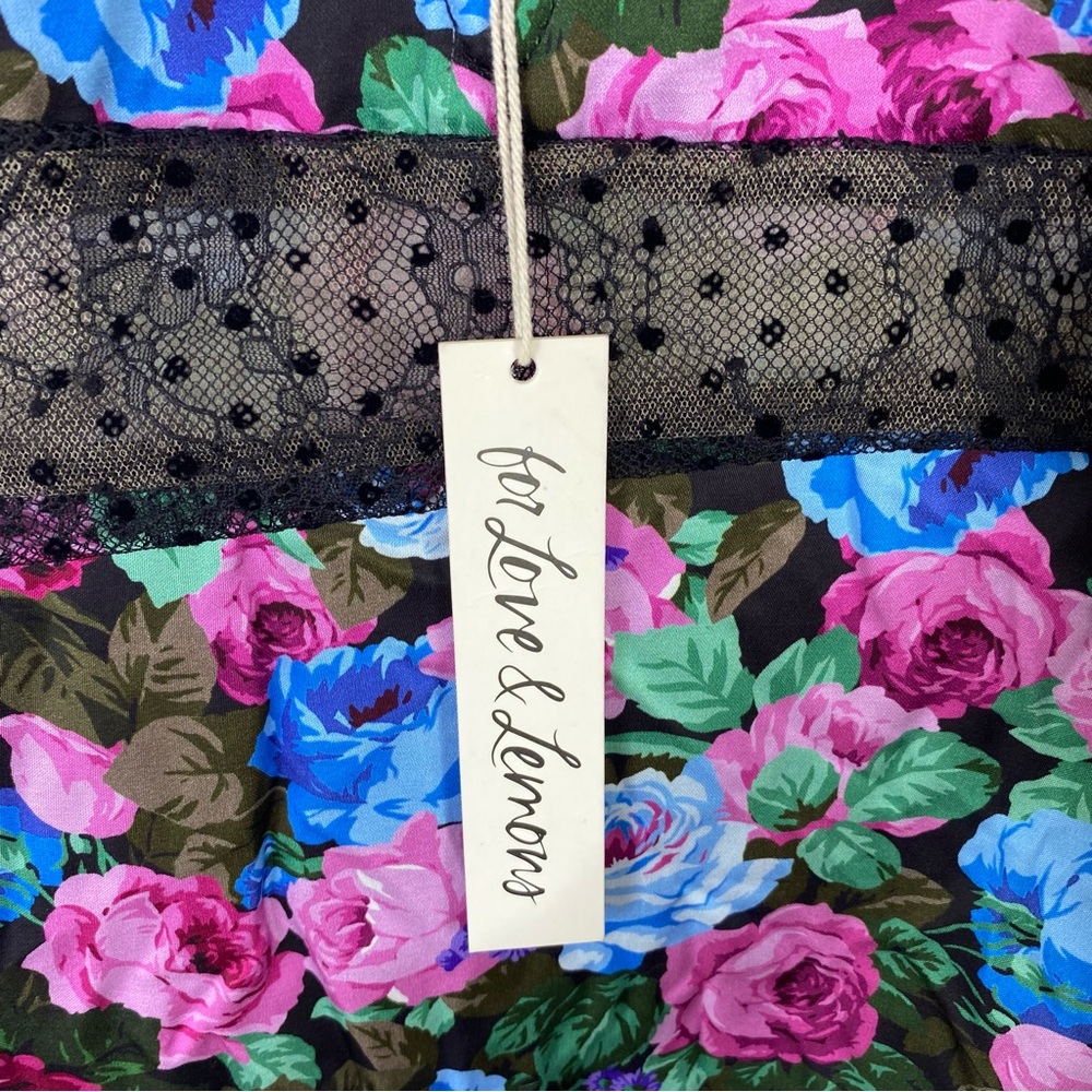 For Love & Lemons Midnight Rose Marley Maxi Dress - Picture 7 of 10